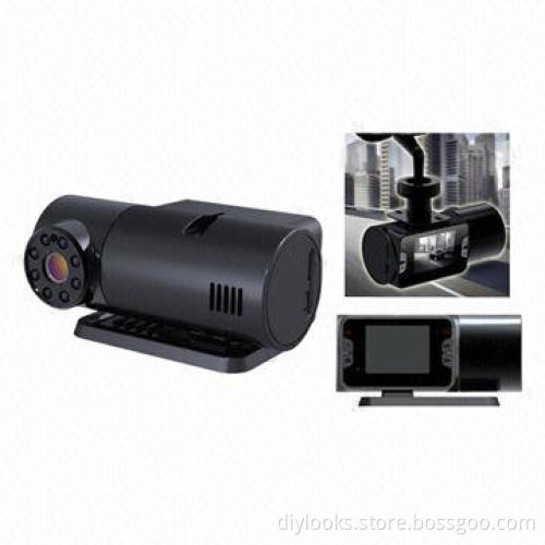 2.0-inch TFT Screen Vehicle DVR with 8pcs Infrared LED Light, 720P Resolution, 270° Lens